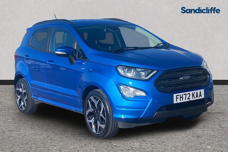 Used Ford Ecosport ST-Line 125 HP (91 kW) 2022 Blue SUV