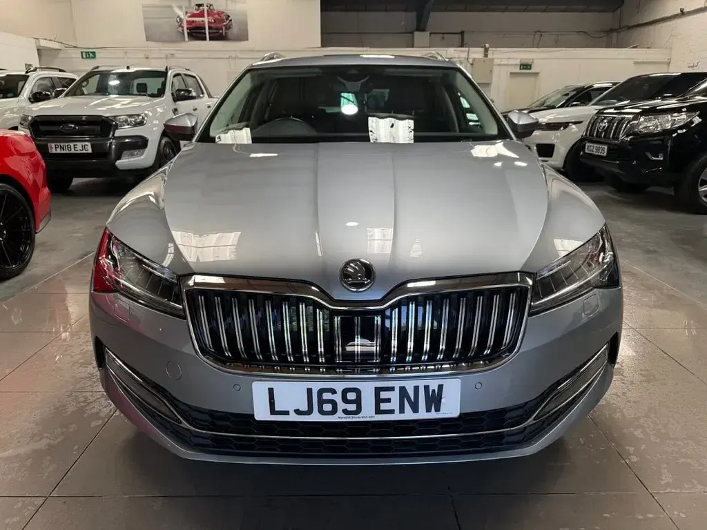 Used Skoda Superb SE L 150 HP (110 kW) 2019 Grey Estate
