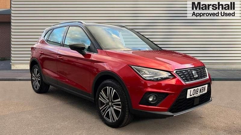 Red Used 2018 Seat Arona XCELLENCE SUV | £11,598 (Good price) - Image 1/4