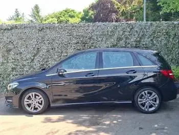 Used Mercedes B180 Exclusive 122 HP (89 kW) 2018 Black Hatchback