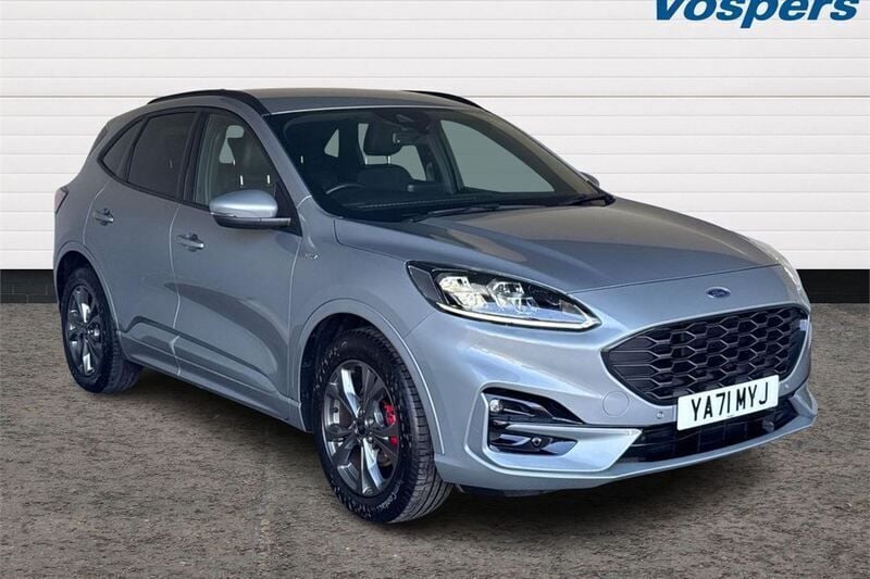 Silver Used 2022 Ford Kuga ST-Line SUV | £17,745 (Good price) - Image 1/3
