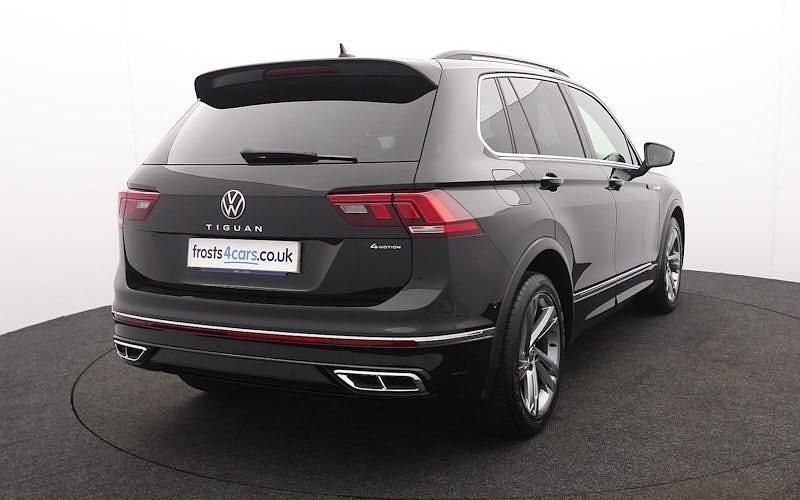 Used VW Tiguan R-line Edition 150 HP (110 kW) 2022 Black SUV