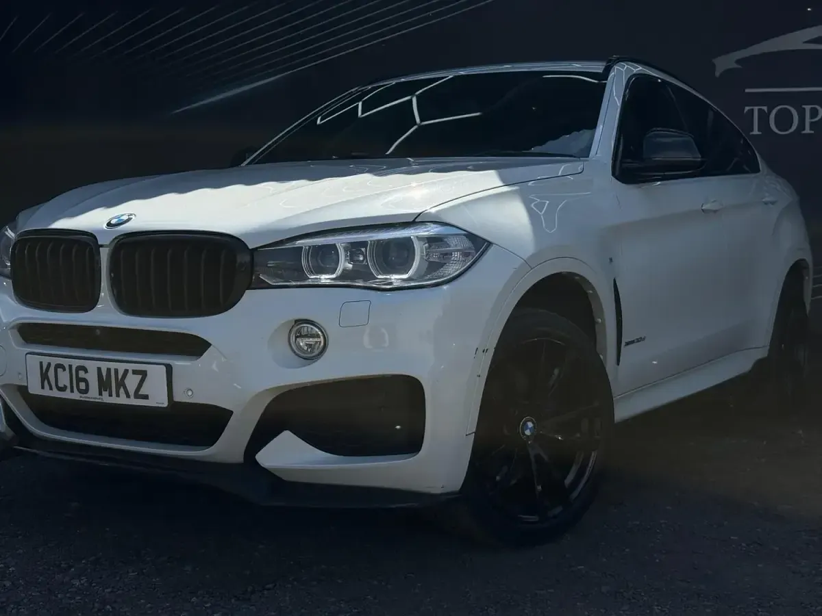 Used BMW X6 M Sport 313 HP (230 kW) 2016 White SUV