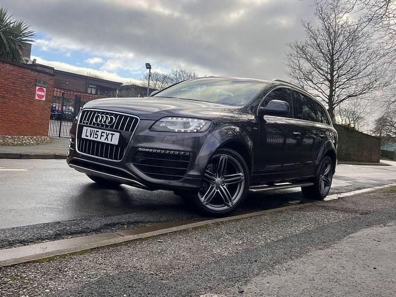 Used Audi Q7 S-Line 245 HP (180 kW) 2015 Grey SUV