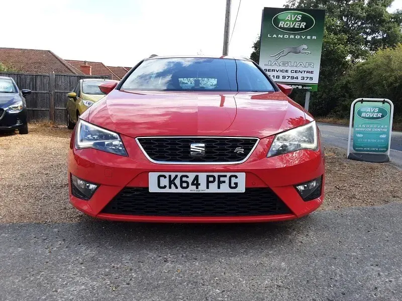 Used Seat Leon FR 2014 Red Estate