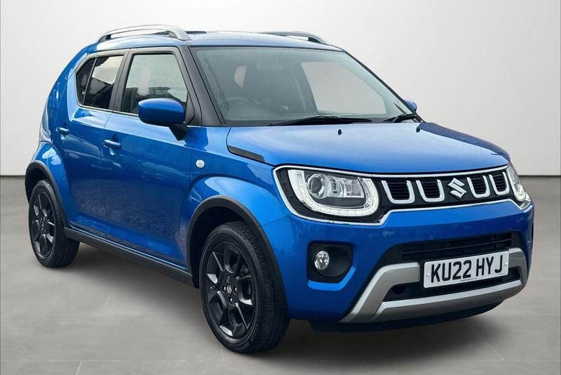 Used Suzuki Ignis SZ-T 83 HP (61 kW) 2022 Blue metallic Hatchback