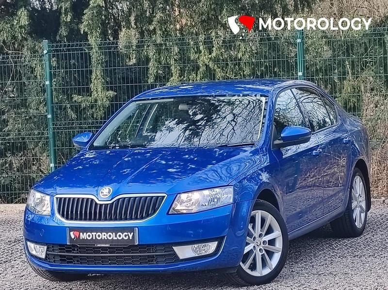Used Skoda Octavia Elegance 150 HP (110 kW) 2014 Blue Hatchback