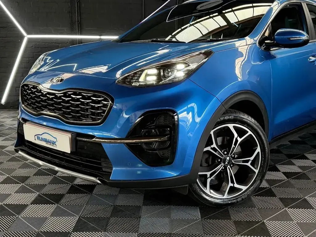 Used Kia Sportage GT-Line 134 HP (98 kW) 2019 Blue SUV