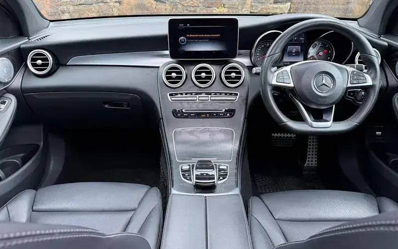 Used Mercedes GLC350 AMG line 258 HP (189 kW) 2018 Black SUV