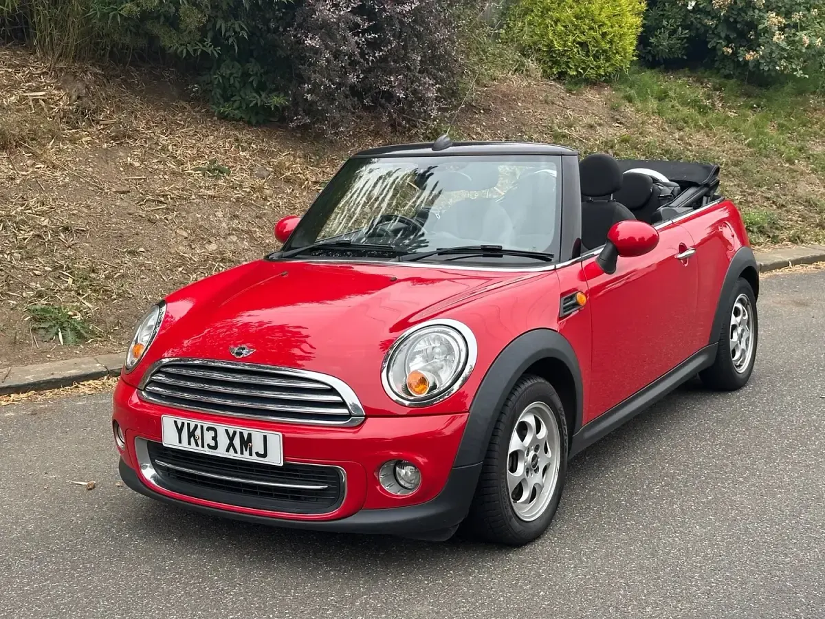 Used Mini Cooper Cabriolet 2013 Red Cabriolet