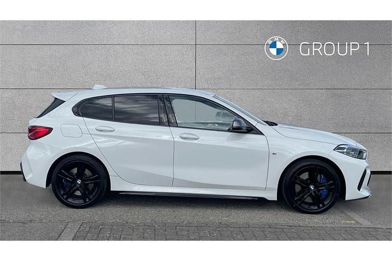 Used BMW M135 Shadowline 306 HP (225 kW) 2020 Alpine white Hatchback