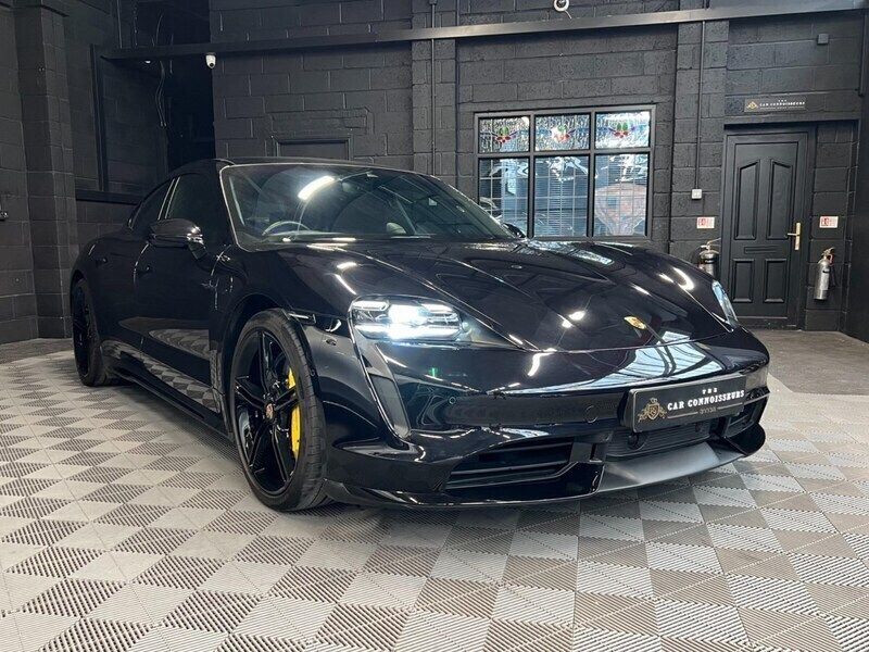 Black Used 2020 Porsche Taycan Performance Package Sedan | £44,995 - Image 1/3