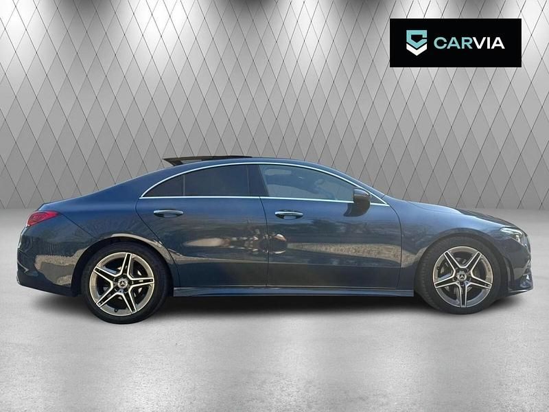 Used Mercedes CLA180 AMG Line Premium Plus 136 HP (100 kW) 2021 Blue Sedan