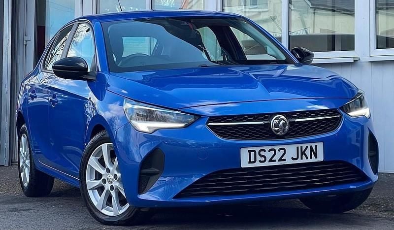 Used Vauxhall Corsa Edition 75 HP (55 kW) 2022 Blue Hatchback