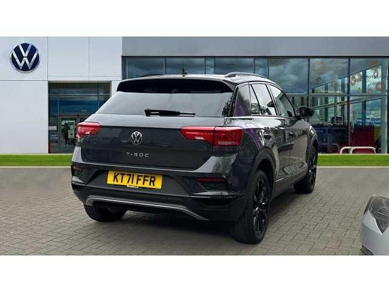Used VW T-Roc Black Edition 150 HP (110 kW) 2021 Grey SUV