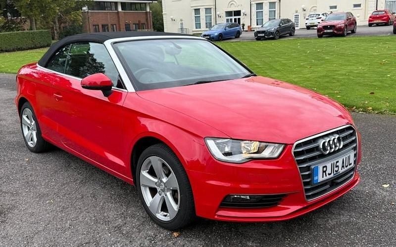 Red Used 2015 Audi A3 Cabriolet Sport Cabriolet | £13,995 (Fair price) - Image 1/4