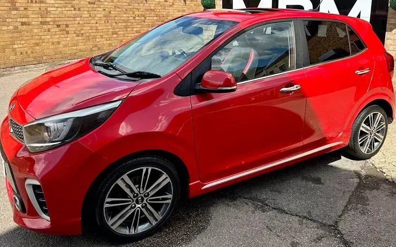 Used Kia Picanto GT-Line S 84 HP (61 kW) 2017 Red Hatchback