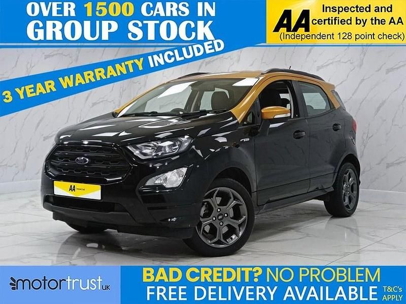 Used Ford Ecosport ST-Line 140 HP (102 kW) 2020 Black SUV