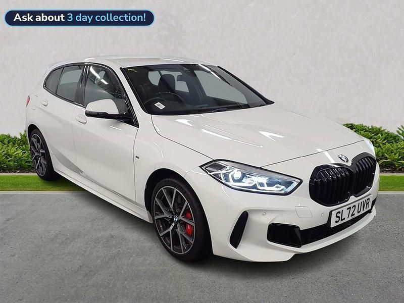 White Used 2022 BMW 128 Performance Hatchback | £24,999 (Fair price) - Image 1/4