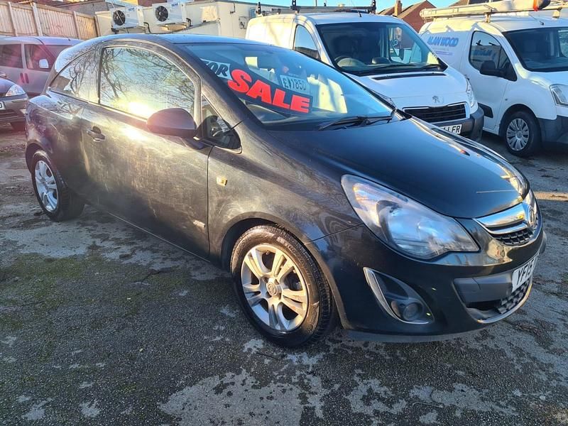 Used Vauxhall Corsa Sportive 95 HP (69 kW) 2015 Black Van