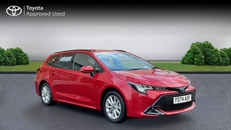 Red Used 2024 Toyota Corolla Sport Estate | £23,690 (Good price) - Image 1/2