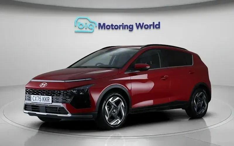 Begagnad Hyundai Bayon Ultimate 101 HK (74 kW) 2025 Röd SUV