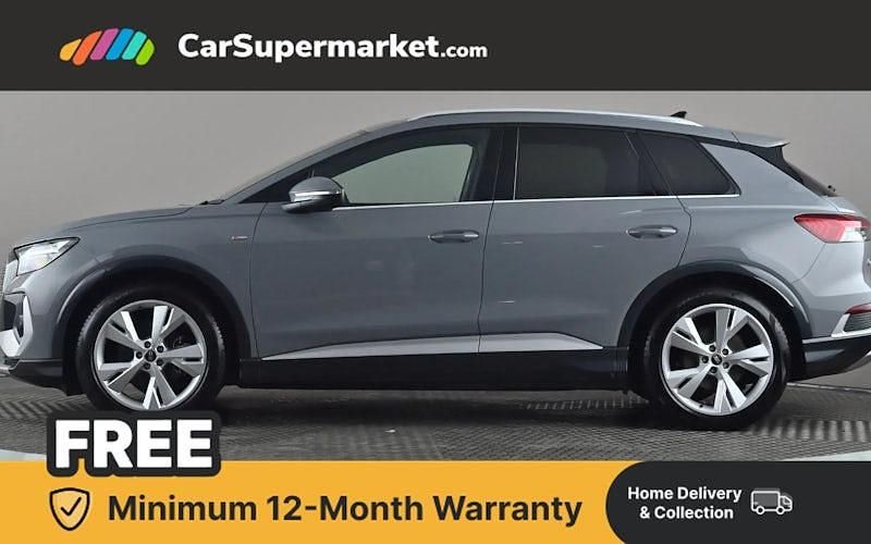 Used Audi Q4 e-tron S-Line 125 kW (170 HP) 2022 Grey SUV