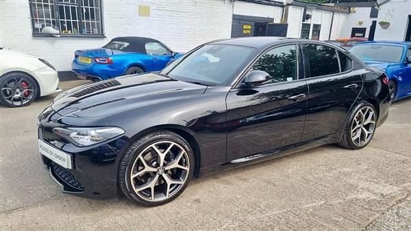 Black Used 2021 Alfa Romeo Giulia Saloon Veloce Sedan | £22,995 (Fair price) - Image 1/4