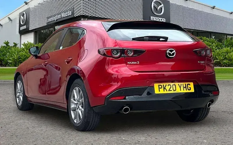 Used Mazda 3 122 HP (89 kW) 2020 Red Hatchback