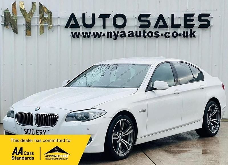 Used BMW 520 Comfort Edition 2010 White Sedan