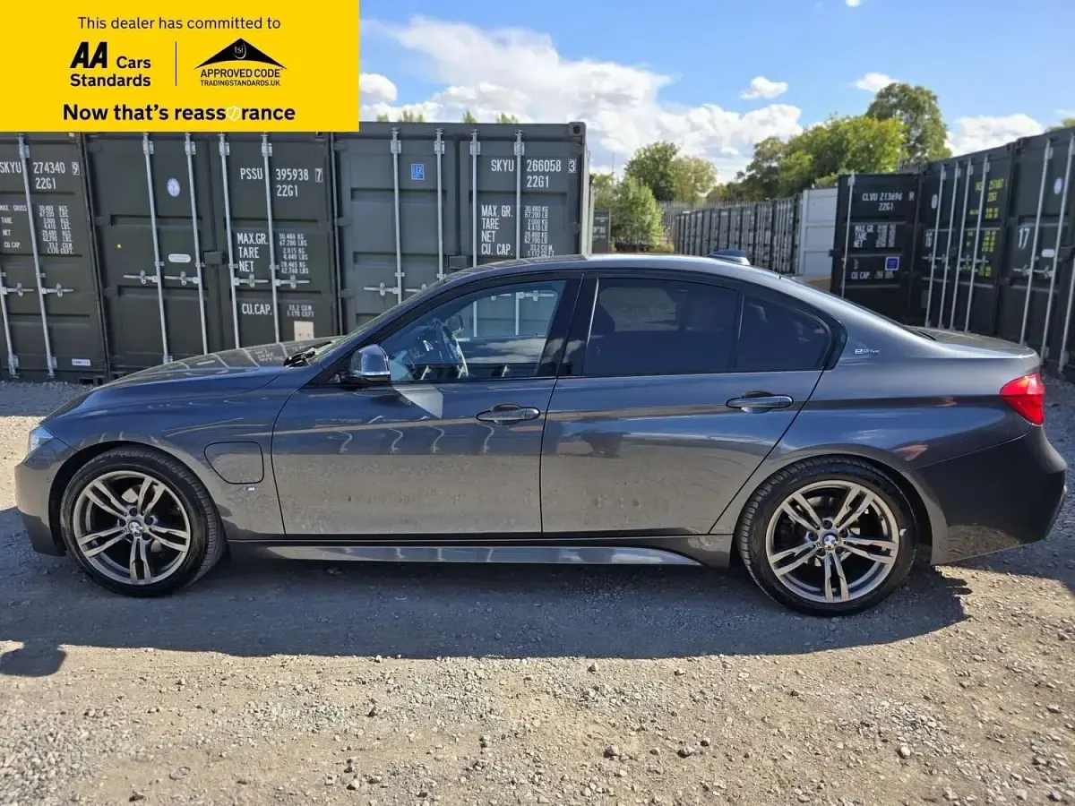 Used BMW 330e M Sport 252 HP (185 kW) 2017 Grey Sedan