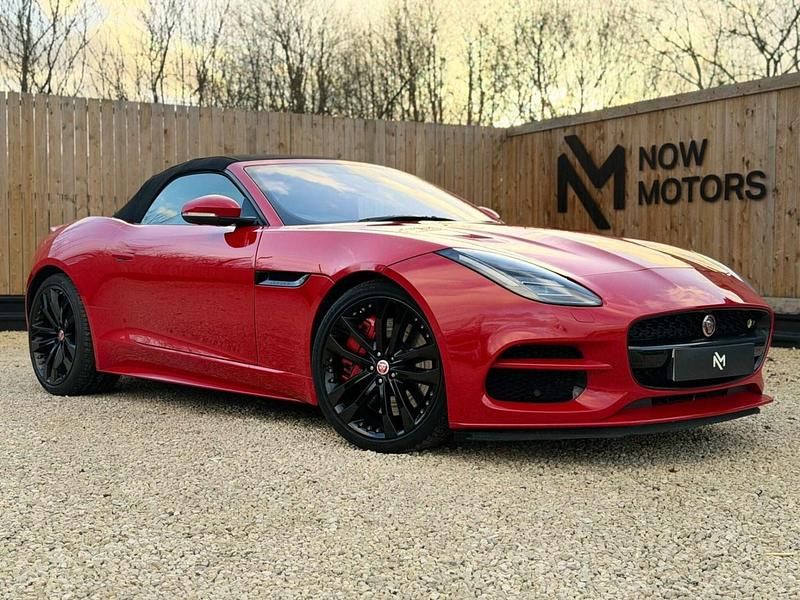 Used Jaguar F-Type Supercharged 2019 Red Cabriolet