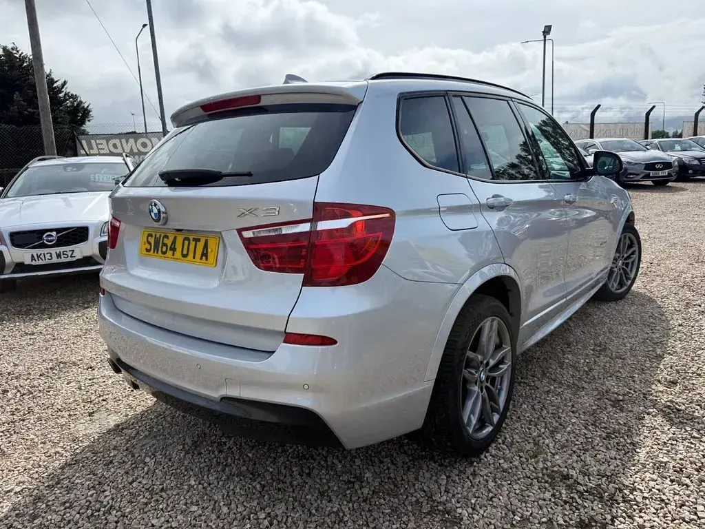 Used BMW X3 M Sport 190 HP (139 kW) 2015 Silver SUV