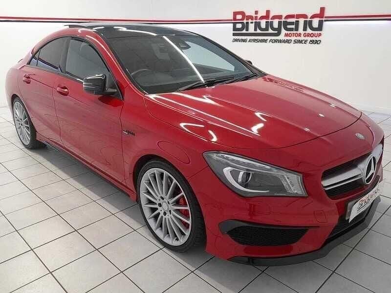 Red Used 2015 Mercedes CLA45 AMG AMG Sedan | £19,492 (Fair price) - Image 1/4