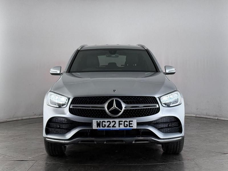 Used Mercedes GLC300e AMG line 2022 Silver SUV