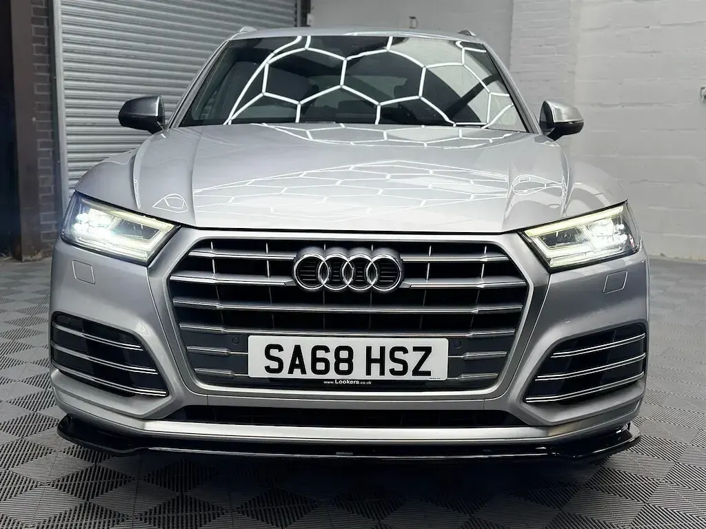 Used Audi Q5 S-Line 190 HP (139 kW) 2018 Silver SUV