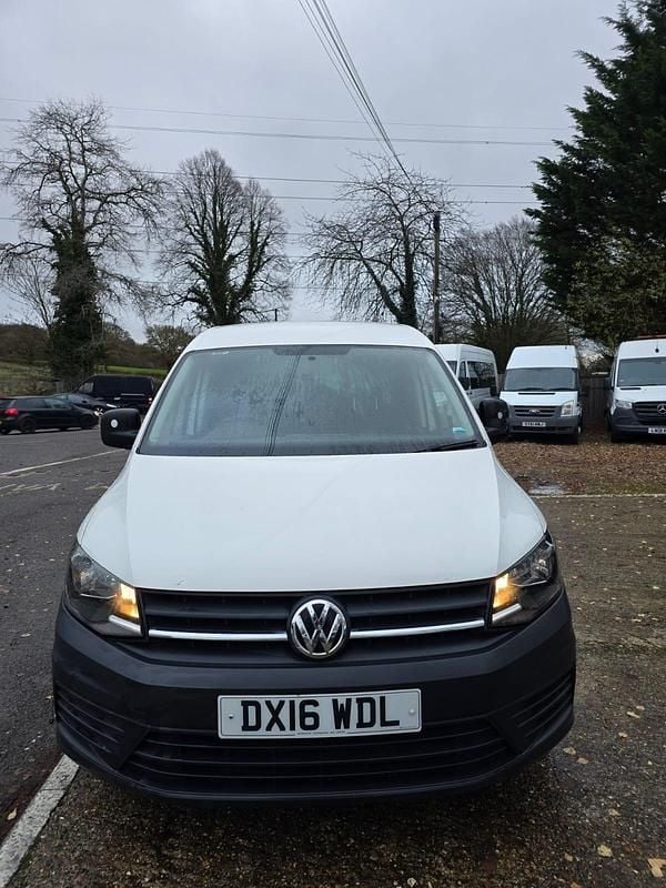 Used VW Caddy Startline 75 HP (55 kW) 2016 White MPV