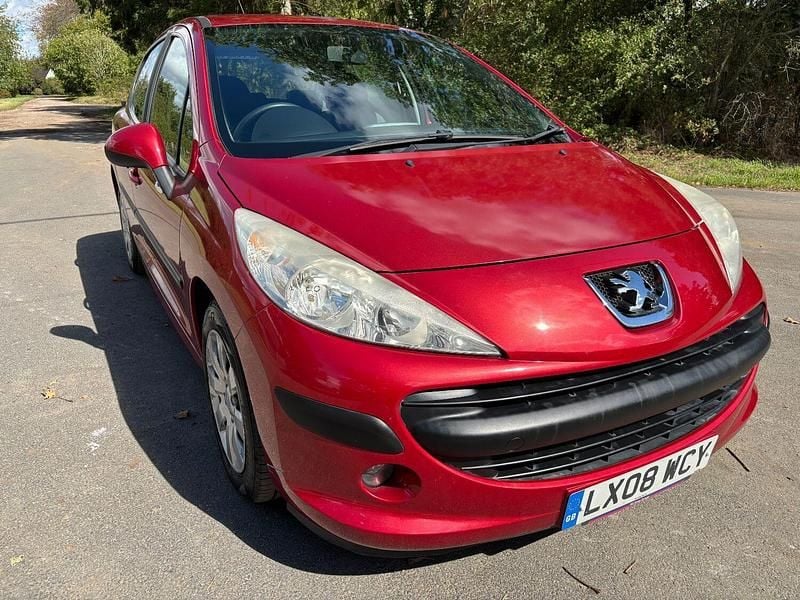 Red Used 2008 Peugeot 207 S Hatchback | £2,000 (A bit pricey) - Image 1/4
