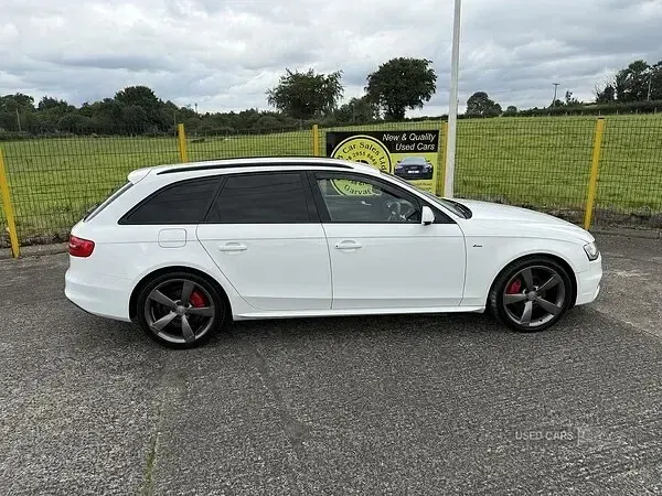 Used Audi A4 Black Edition 2014 White Estate