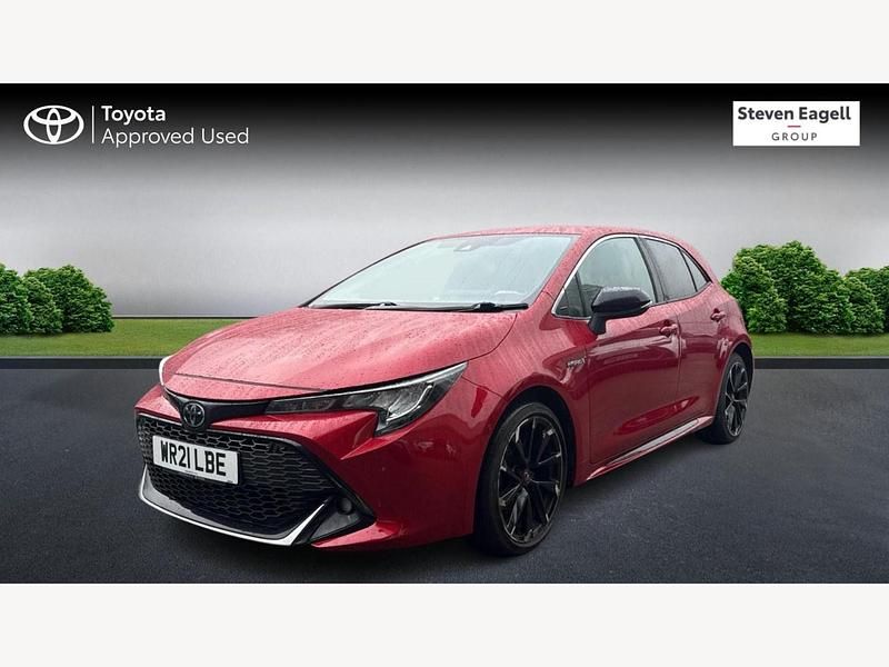 Used Toyota Corolla Sport 2021 Red Hatchback