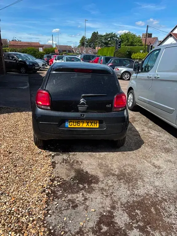 Used Citroën C1 PureTech 2017 Black Hatchback
