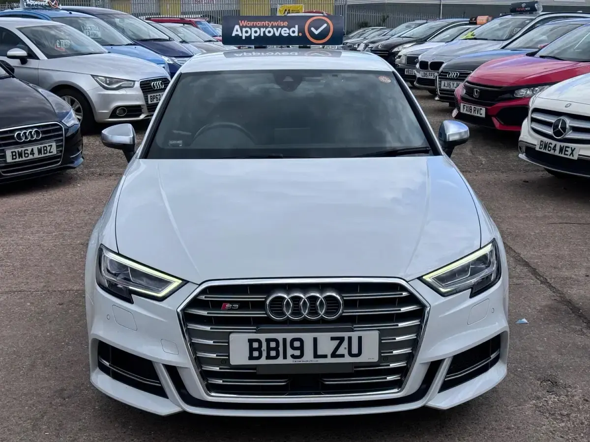 Used Audi S3 Sportback Performance 333 HP (244 kW) 2019 White Hatchback