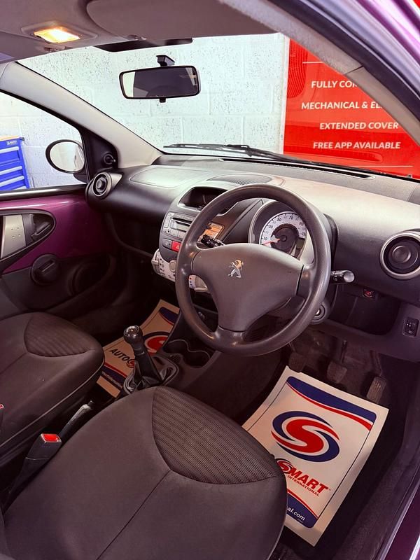 Used Peugeot 107 Active 68 HP (50 kW) 2012 Purple Hatchback