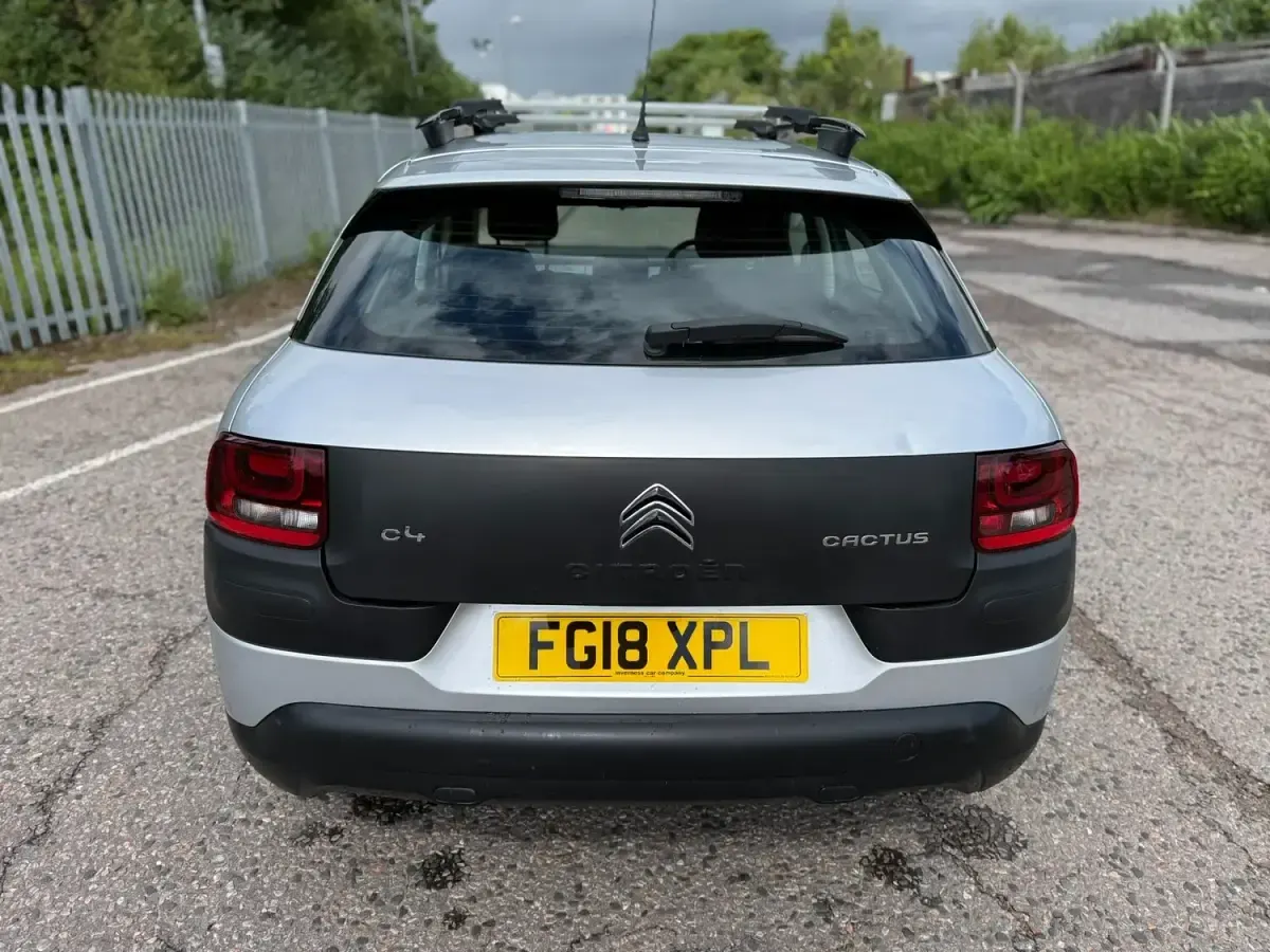 Used Citroën C4 Cactus Feel 82 HP (60 kW) 2018 Silver Hatchback