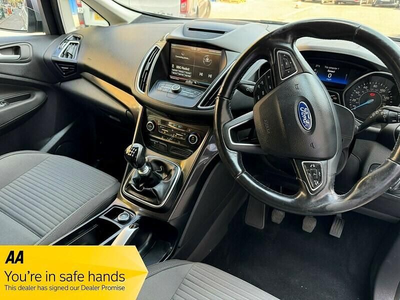 Used Ford C-MAX Titanium 125 HP (91 kW) 2015 Silver MPV