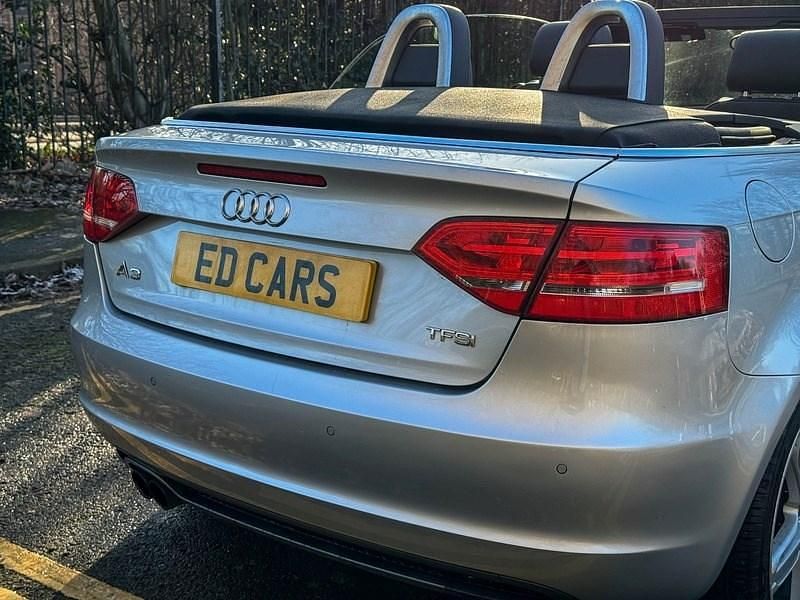Used Audi A3 Cabriolet S-Line 200 HP (147 kW) 2011 Silver Cabriolet