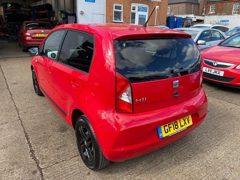 Used Seat Mii Design 2018 Red Hatchback