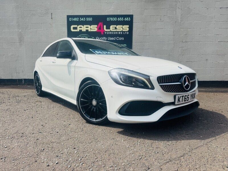 White Used 2016 Mercedes A200 AMG Line Premium Hatchback | £11,999 (A bit pricey) - Image 1/4