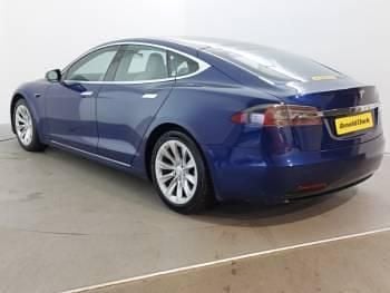 Used Tesla Model S Long Range AWD 397 kW (541 HP) 2020 Blue Hatchback