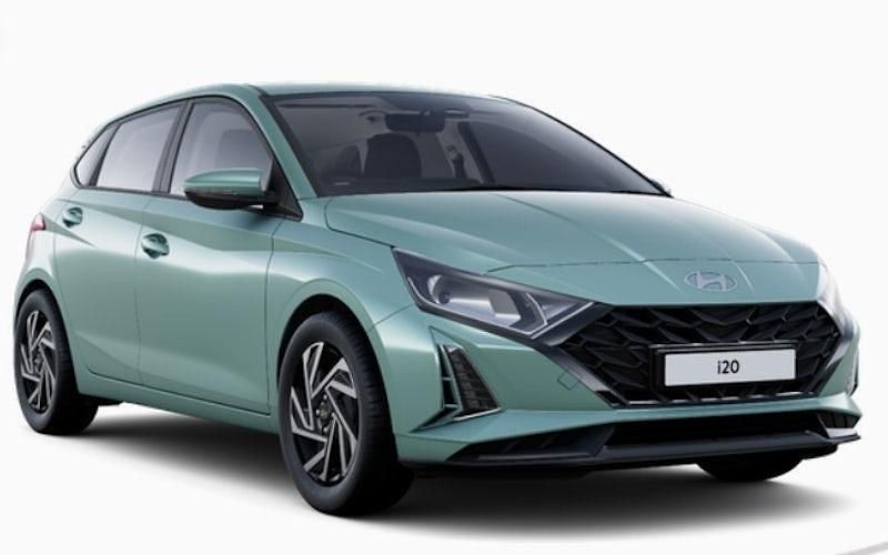 New Hyundai i20 Premium 101 HP (74 kW) 2025 Mangrove green Hatchback
